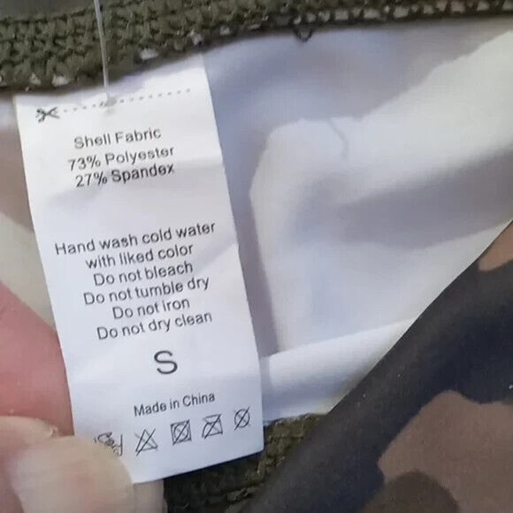 Attracosports on tags no brand on shorts size small camo * - Picture 12 of 14